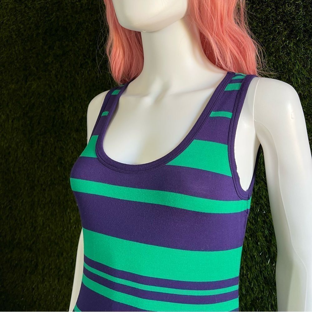 Calvin Klein Striped Knit Maxi Dress - Picture 4 of 5